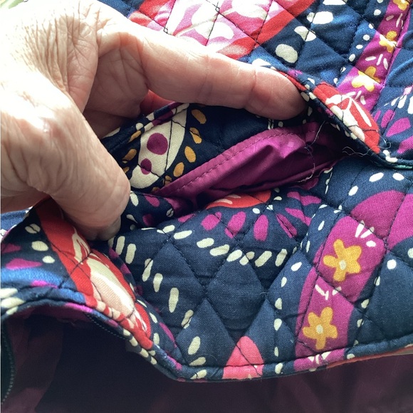 Vintage Vera Bradley Lighten Up Hipster Painted Paisley. (Wallet sold in listing - Picture 14 of 15